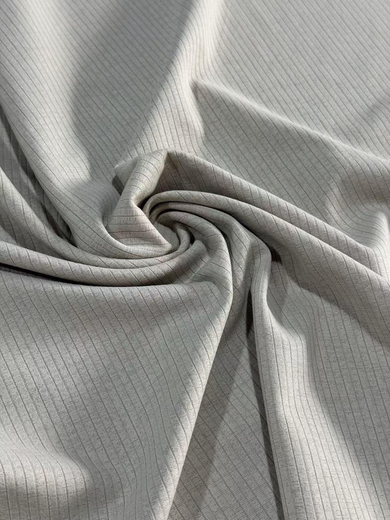 Slub Rib N30/20 Slub Jacquard Rib - ShunFeiTex
